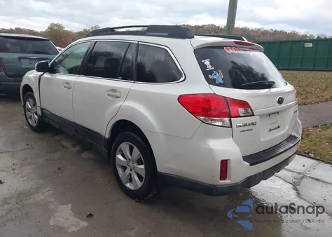 2010 Subaru Outback 2.5I Premium из США, поврежденный, VIN 4S4BRCCC8A3353426